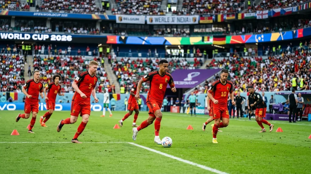Belgium national football team golden generation decline data for 2026 World Cup