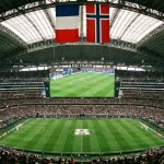 World Cup 2026 Group I analysis featuring France and Norway flags with Erling Haaland data overlay