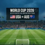 World Cup 2026 match schedule calendar showing all 104 fixtures converted to Australian Eastern Standard Time with colour-coded viewing windows